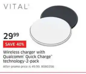The Source Wireless Charger With Qualcomm offer
