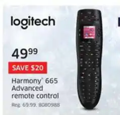 The Source Harmony' 665 Advanced Remote Control offer