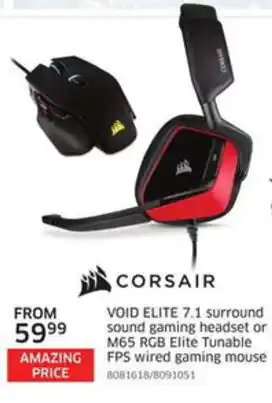 The Source Void Elite 7.1 Surround Sound Gaming Headset offer