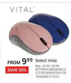 The Source Select Mice offer