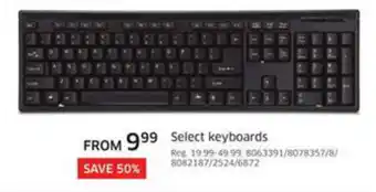 The Source Select Keyboards offer