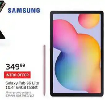The Source Galaxy Tab S6 Lite offer