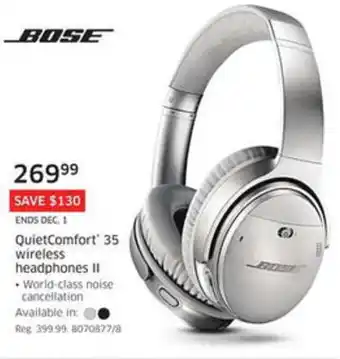 The Source Quietcomfort' 35 Wireless offer