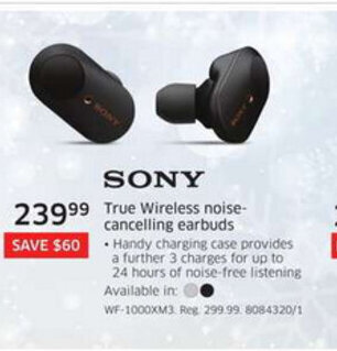 The Source True Wireless noise-cancelling earbuds offer