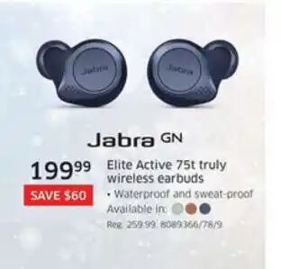 The Source Elite Active 75t truly wireless earbuds offer