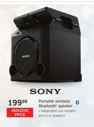 The Source Portable wireless Bluetooth' speaker offer