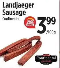 Landjaeger Sausage