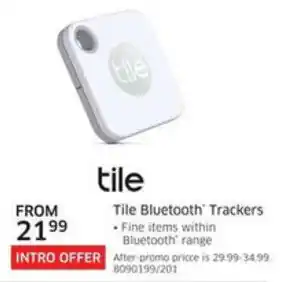 The Source Tile Bluetooth' Trackers offer
