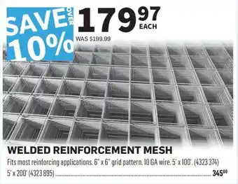 Co-op WELDED REINFORCEMENT MESH offer