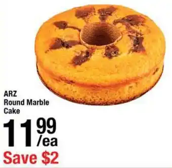 Arz Fine Foods ARZ Round Marble Cake offer