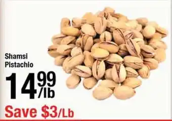 Arz Fine Foods Shamsi Pistachio offer
