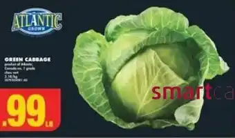 No Frills GREEN CABBAGE offer