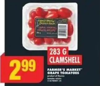 No Frills FARMER'S MARKET GRAPE TOMATOES offer