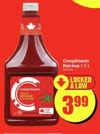 FreshCo Compliments Ketchup 1.5 L offer