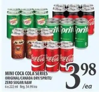 Al Premium Food Mart MINI COCA COLA SERIES ORIGINAL/CANADA DRY/SPRITE offer