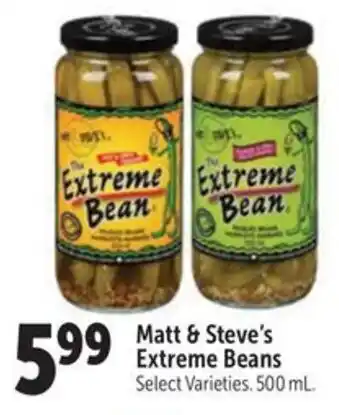 Family Foods Matt & Steve's Extreme Beans offer