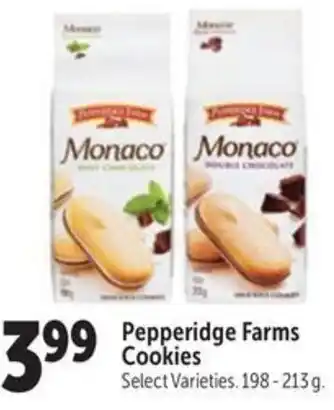 Family Foods Pepperidge Farms Cookies offer