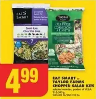 No Frills EAT SMART or TAYLOR FARMS CHOPPED SALAD KITS offer