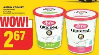 No Frills ASTRO YOGURT offer