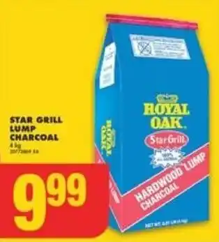 No Frills STAR GRILL LUMP CHARCOAL offer