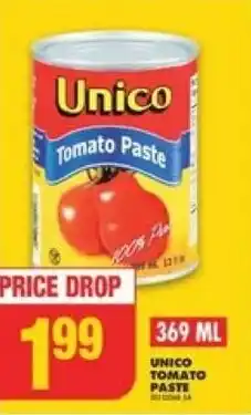 No Frills UNICO TOMATO PASTE offer