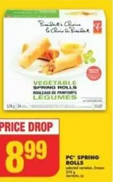 No Frills PC SPRING ROLLS offer