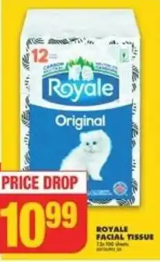 No Frills ROYALE FACIAL TISSUE offer