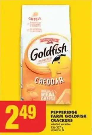 No Frills PEPPERIDGE FARM GOLDFISH CRACKERS offer