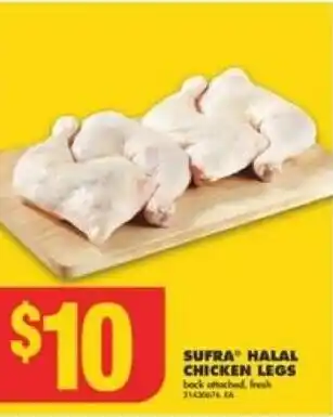 No Frills SUFRA HALAL CHICKEN LEGS offer