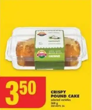 No Frills CRISPY POUND CAKE 368 g offer