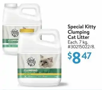 Walmart Special Kitty Clumping Cat Litter offer