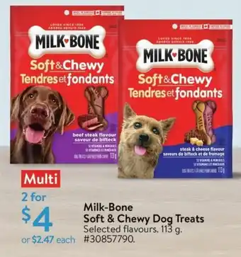 Walmart Milk-Bone Soft & Chewy Dog Treats offer