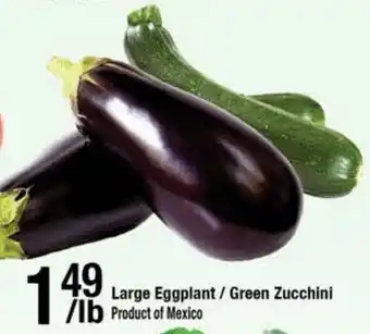 Arz Fine Foods Large Eggplant/Green Zucchini of Mexico offer