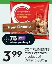 Sobeys COMPLIMENTS Mini Potatoes offer