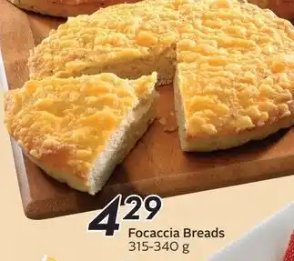 Sobeys Focaccia Breads offer