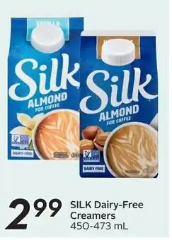 Sobeys SILK Dairy-Free Creamers offer