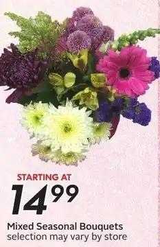 Sobeys Mixed Seasonal Bouquets offer