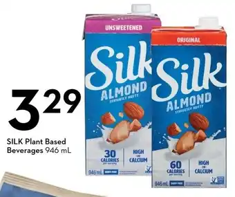 Sobeys SILK Plant Based Beverages 946 mL offer