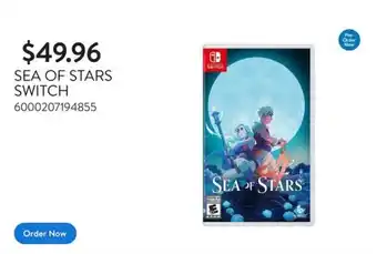 Walmart SEA OF STARS SWITCH offer