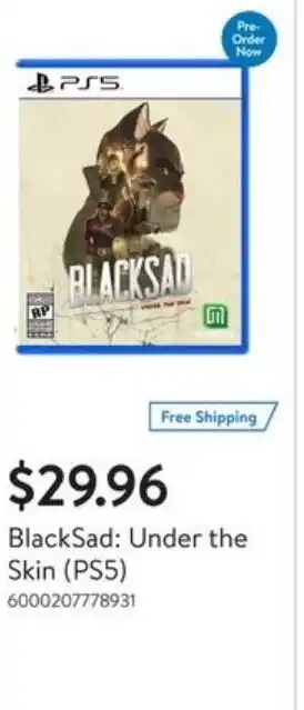 Walmart BlackSad: Under the Skin (PS5) offer