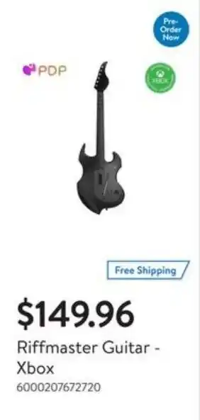 Walmart Riffmaster Guitar - Xbox offer