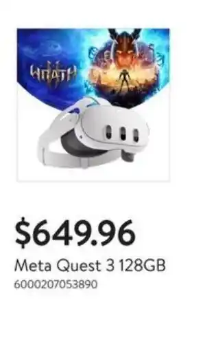 Walmart Meta Quest 3 128GB offer
