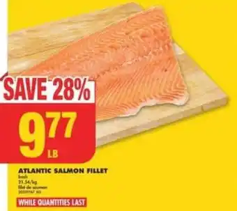 No Frills ATLANTIC SALMON FILLET offer