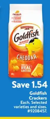Walmart Goldfish Crackers offer