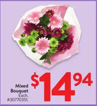Walmart Mixed Bouquet offer