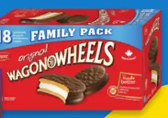 Walmart Dare Bear Paws or Wagon Wheels Family Pack offer