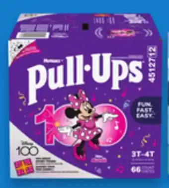 Walmart Pampers Easy Ups or Huggies Pull-Ups Superpack Training Pants offer