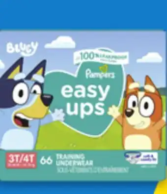 Walmart Pampers Easy Ups offer