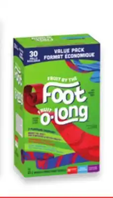 Walmart Fruit by the Foot Value Pack offer