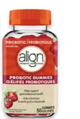 Walmart Align Probiotic Gummies 50s offer